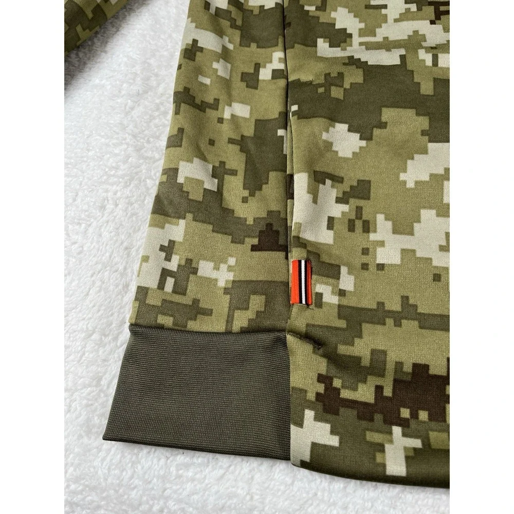 Nike Dri Fit Cleveland Browns Salute to Service Digital Camo Hoodie Men's Sz Med